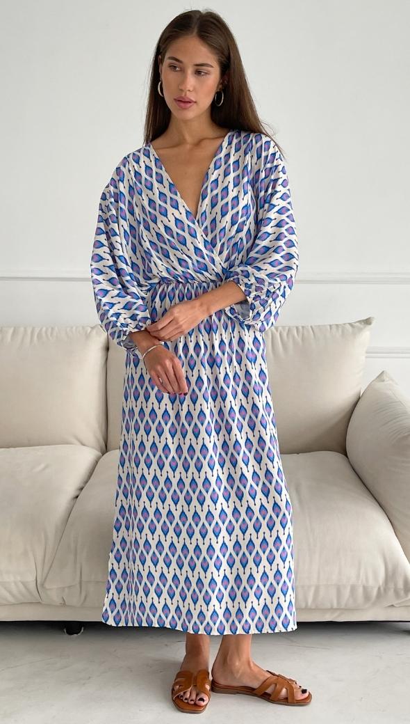 Lera Print Dress - Ink Print