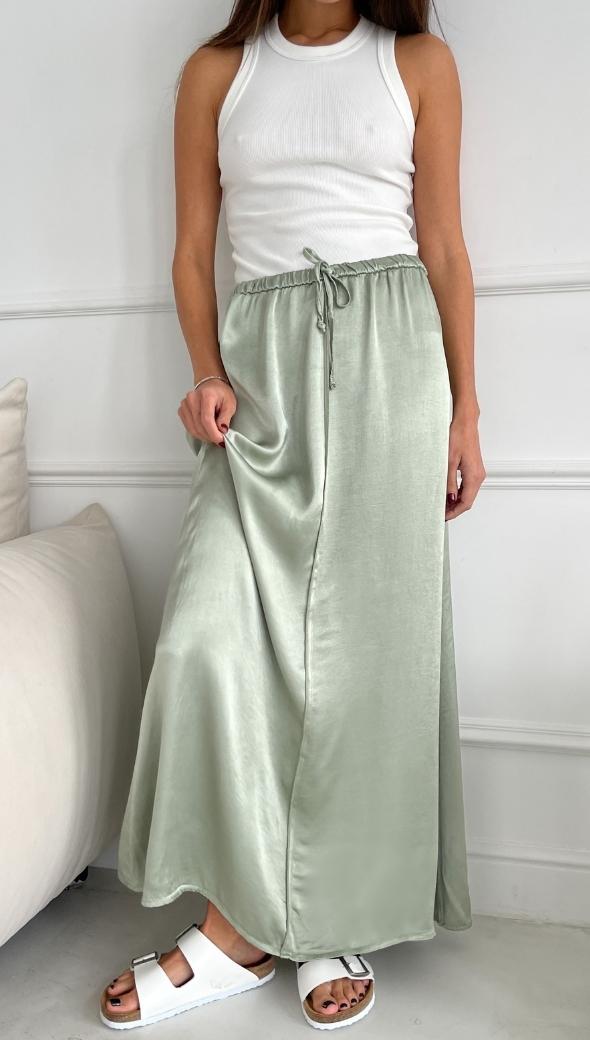 PHOEBE SKIRT - EUCALYPTUS