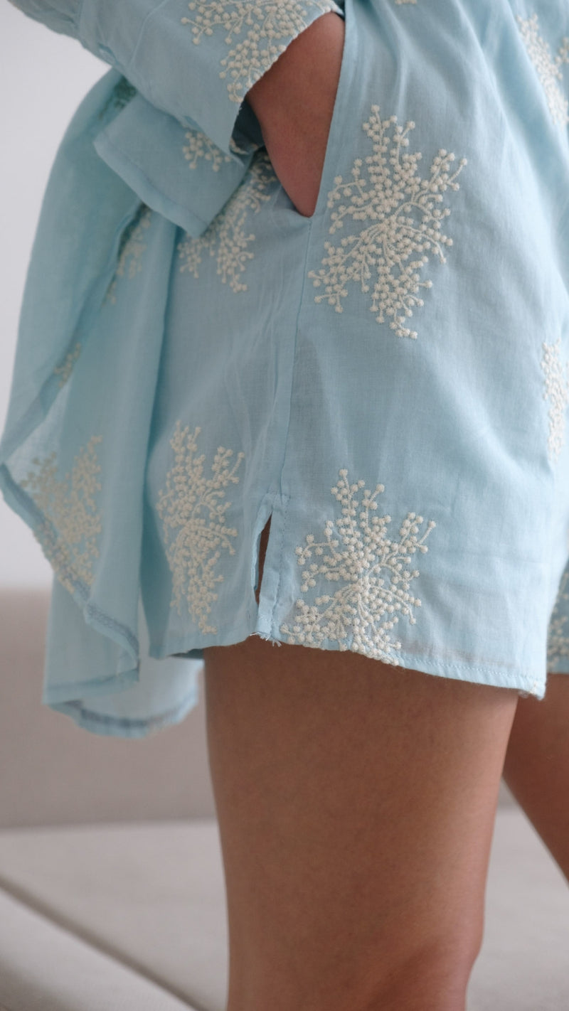 CELINA SHORTS - BLUE