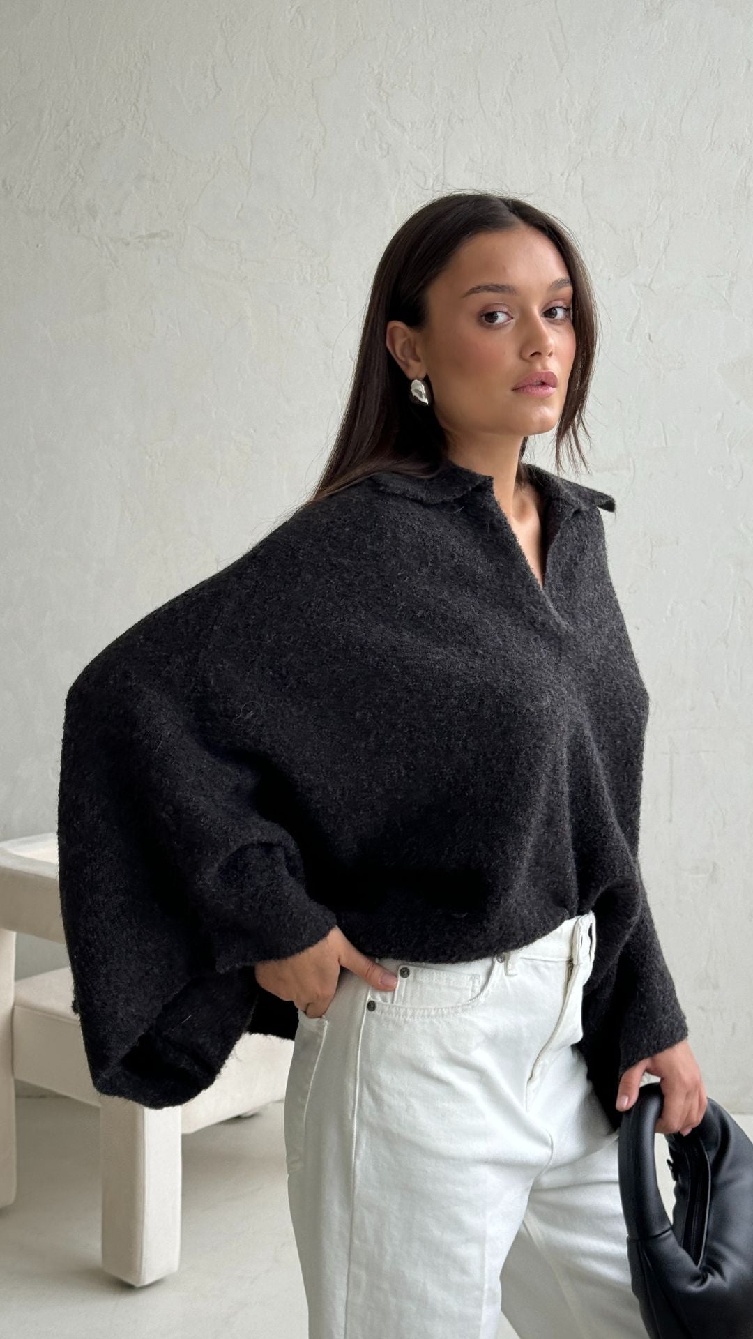 Aleya Sweater - Anthracite