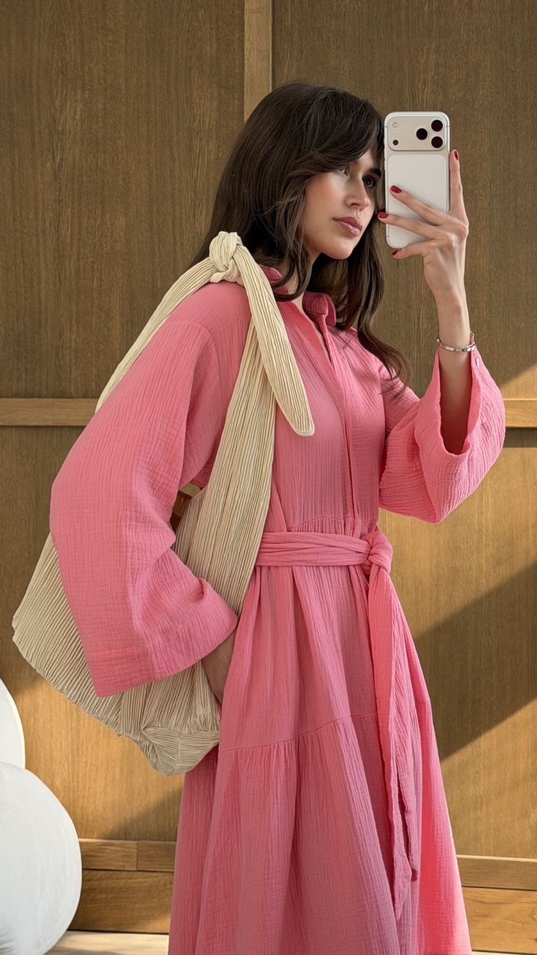 Marika Shirt Dress - Petunia