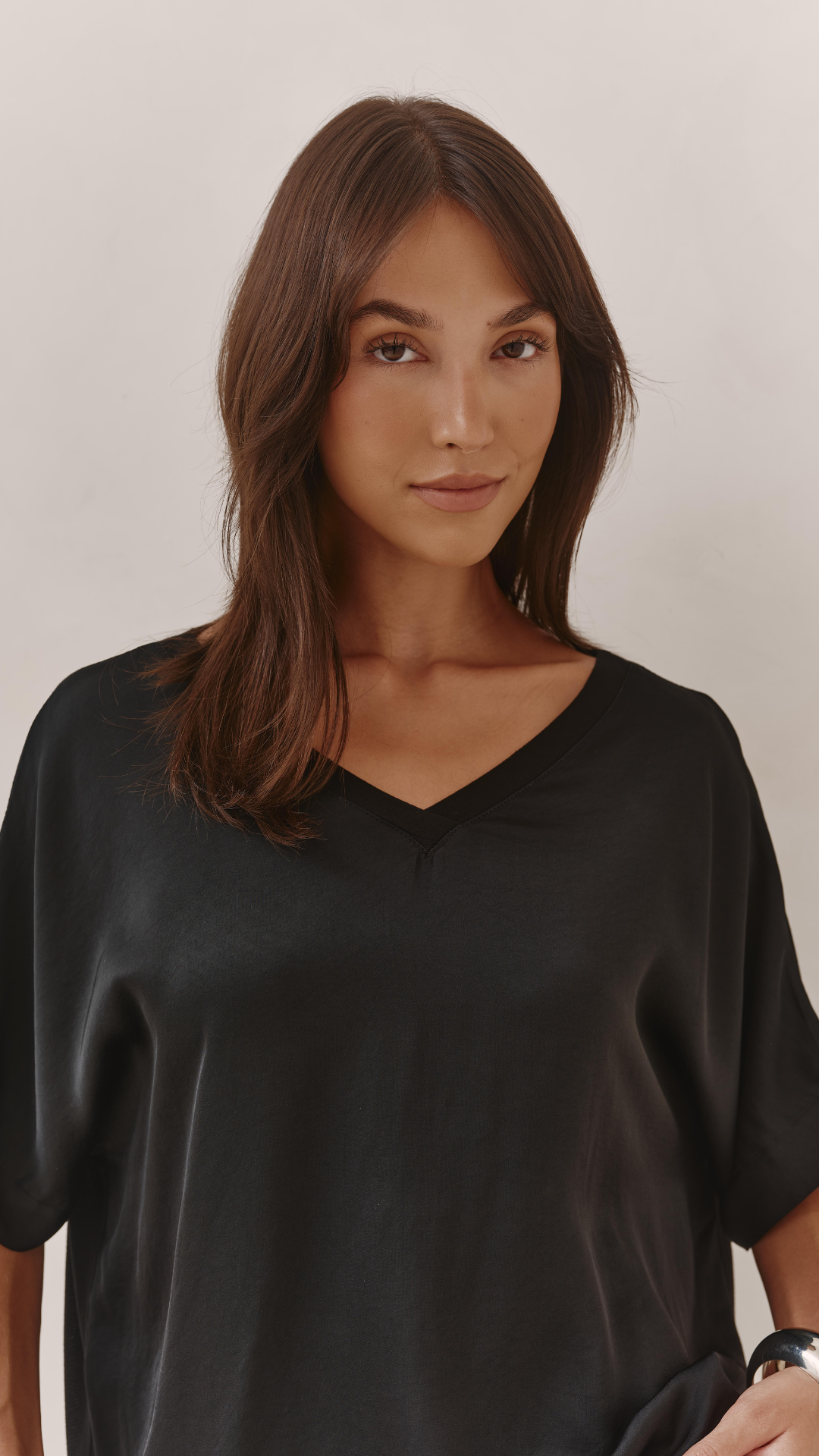 Parker Satin Set - Black