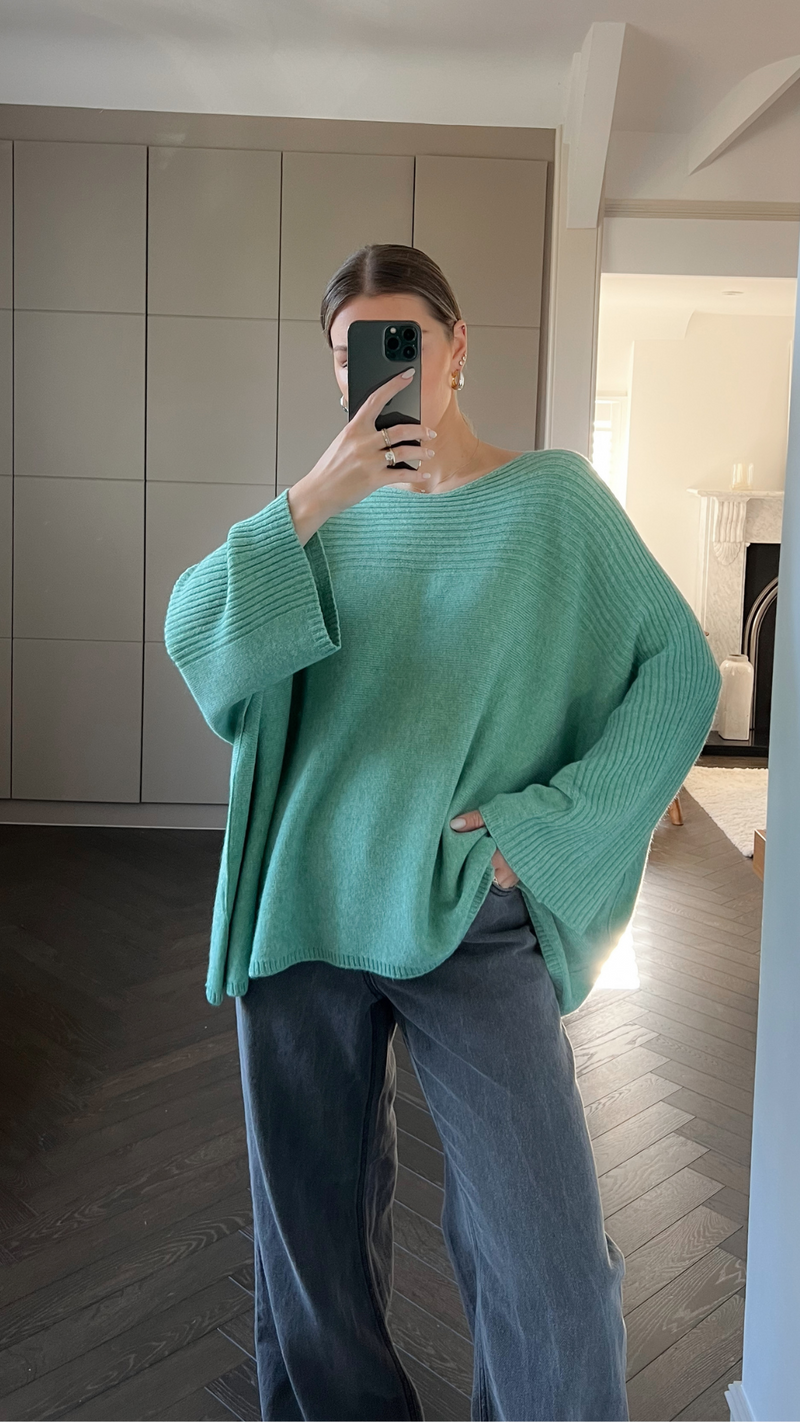 CORA SWEATER - MINT