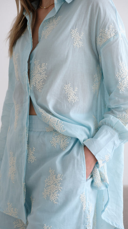 CELINA SHORTS - BLUE