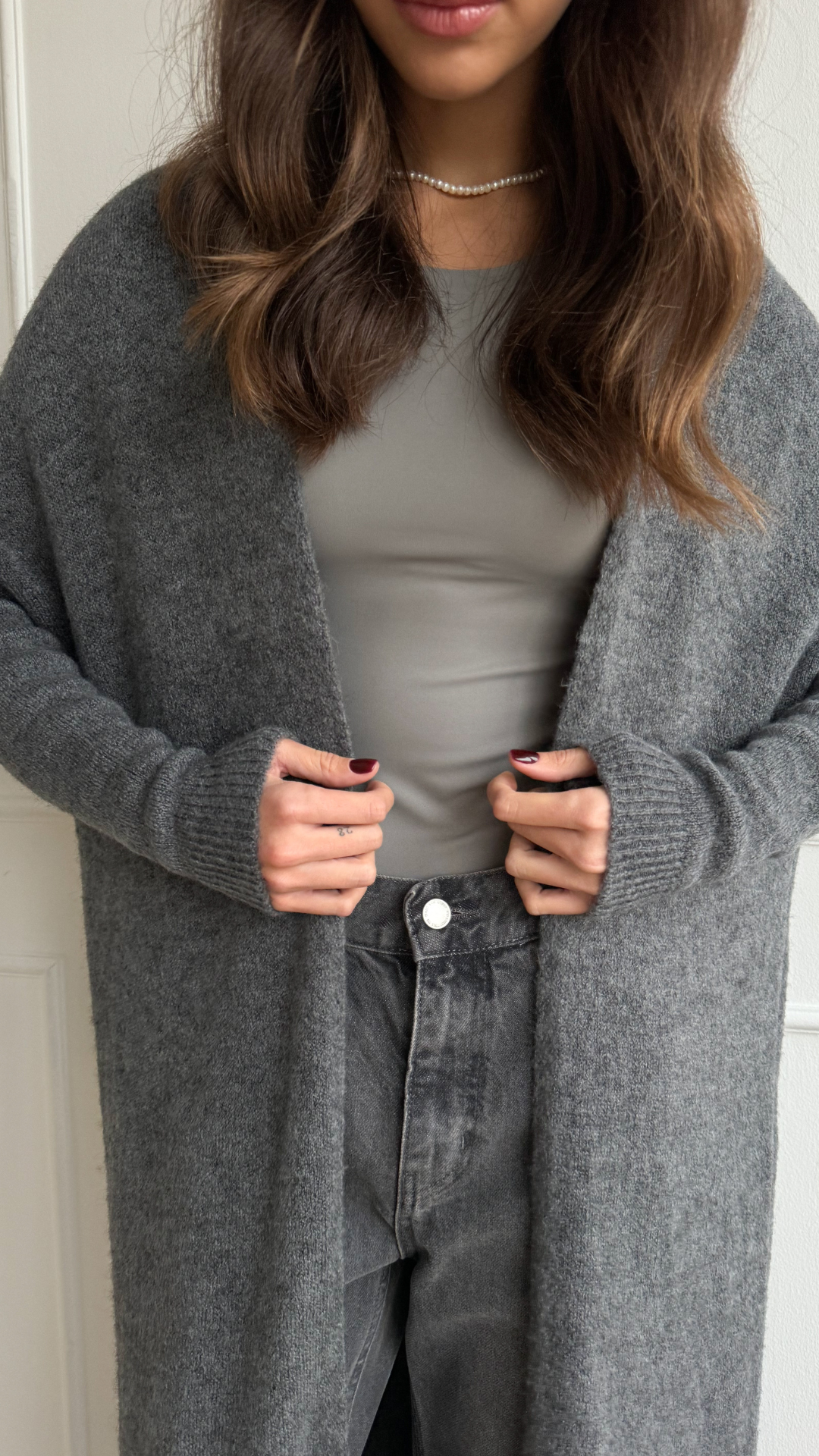 Ameera Cardigan - Anthracite