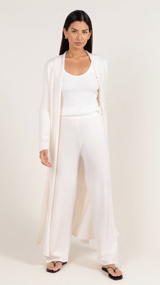 Sofia Knit Trousers - Ivory