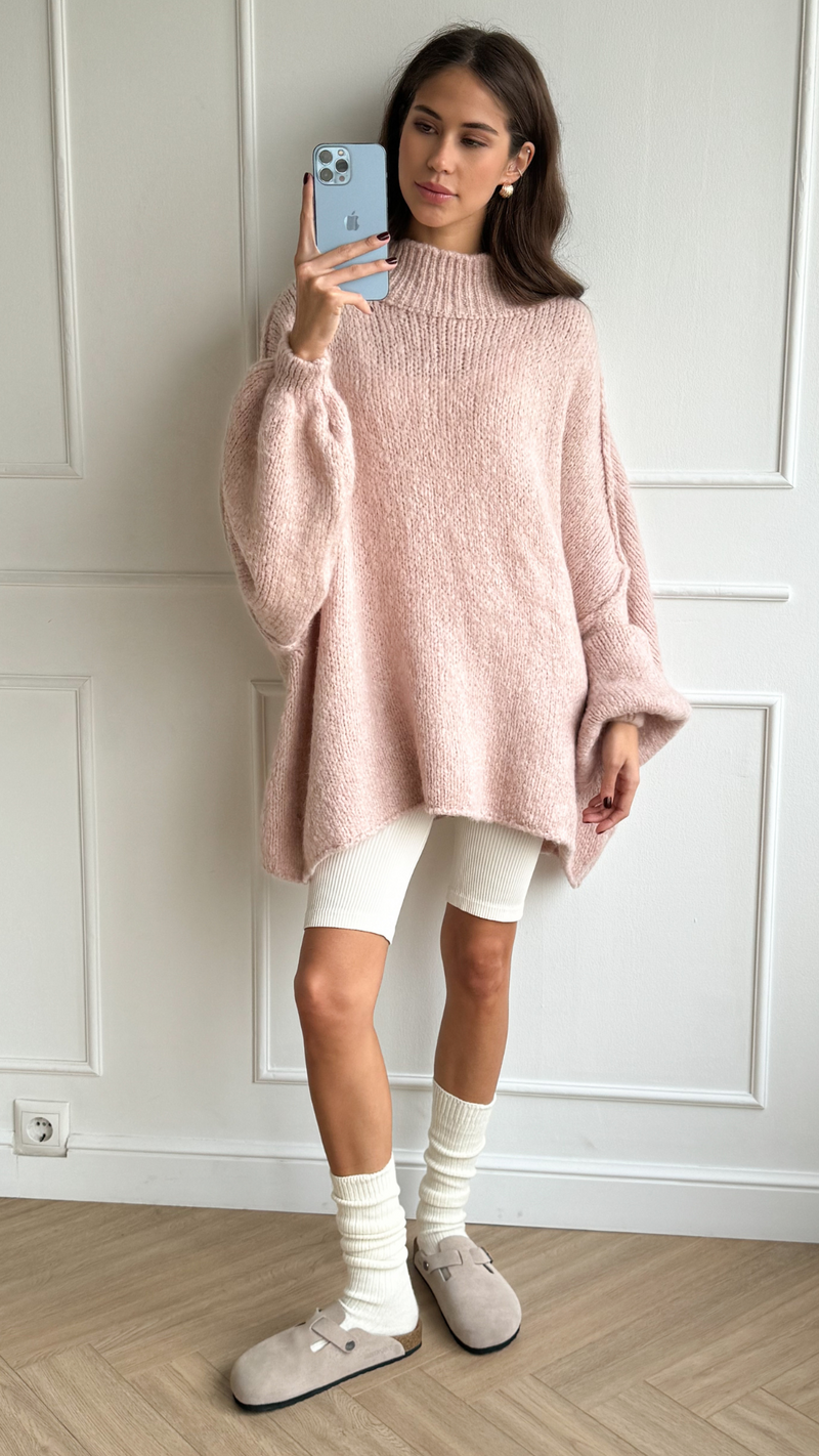 LAYLA SWEATER - ROSE
