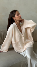 CASSANDRA CARDIGAN - BALLERINA