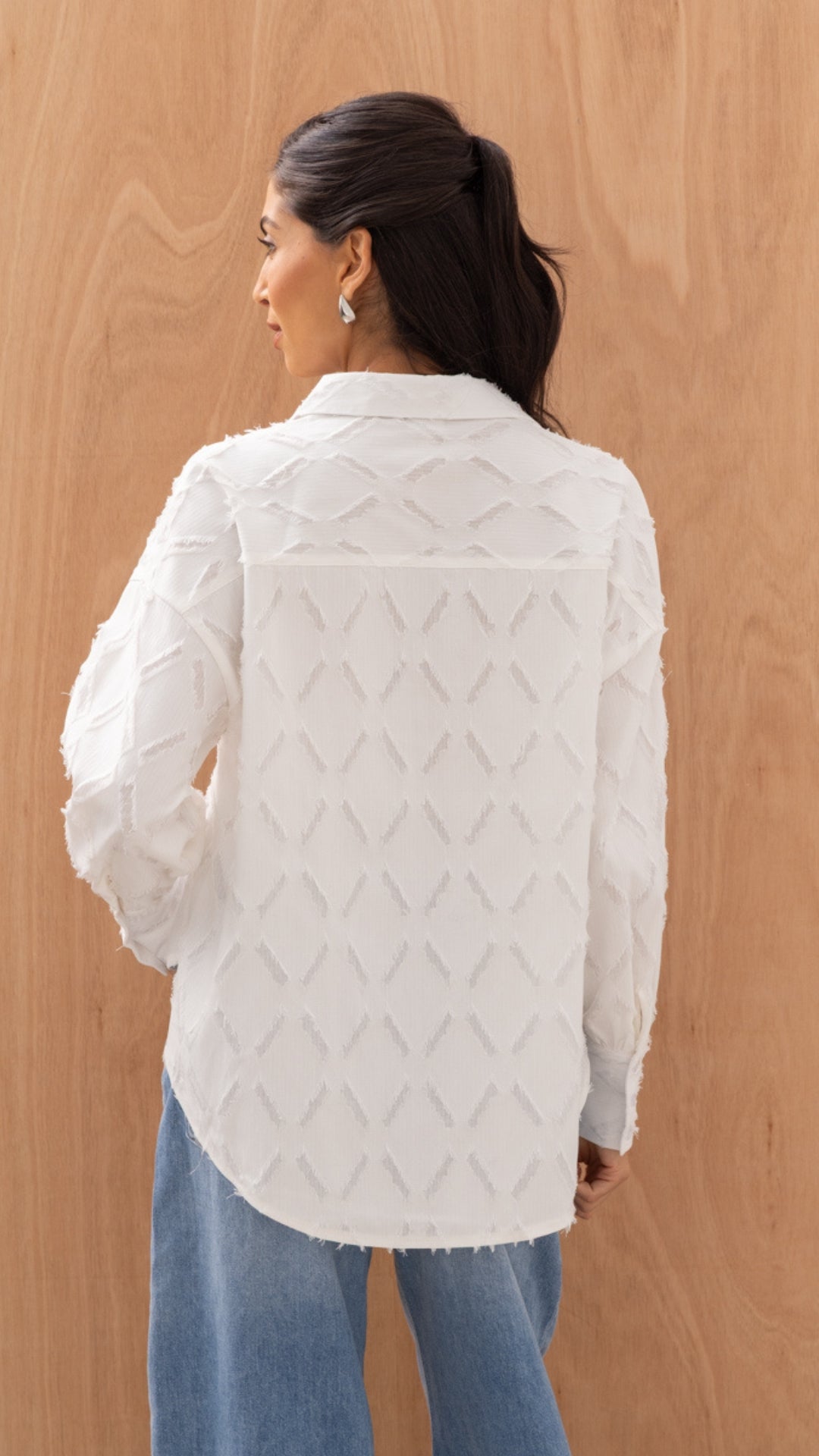 Marlowe Shirt - White Stripe