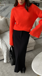 LETITIA SWEATER - POMEGRANITE