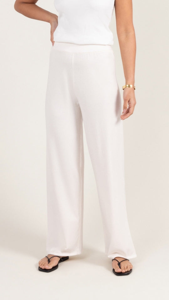 Sofia Knit Trousers - Ivory