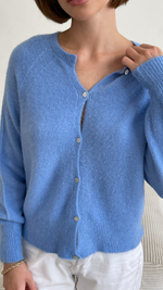 LEA CARDIGAN - LIGHT BLUE