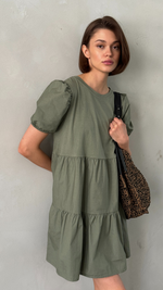 MATILDA DRESS - KHAKI