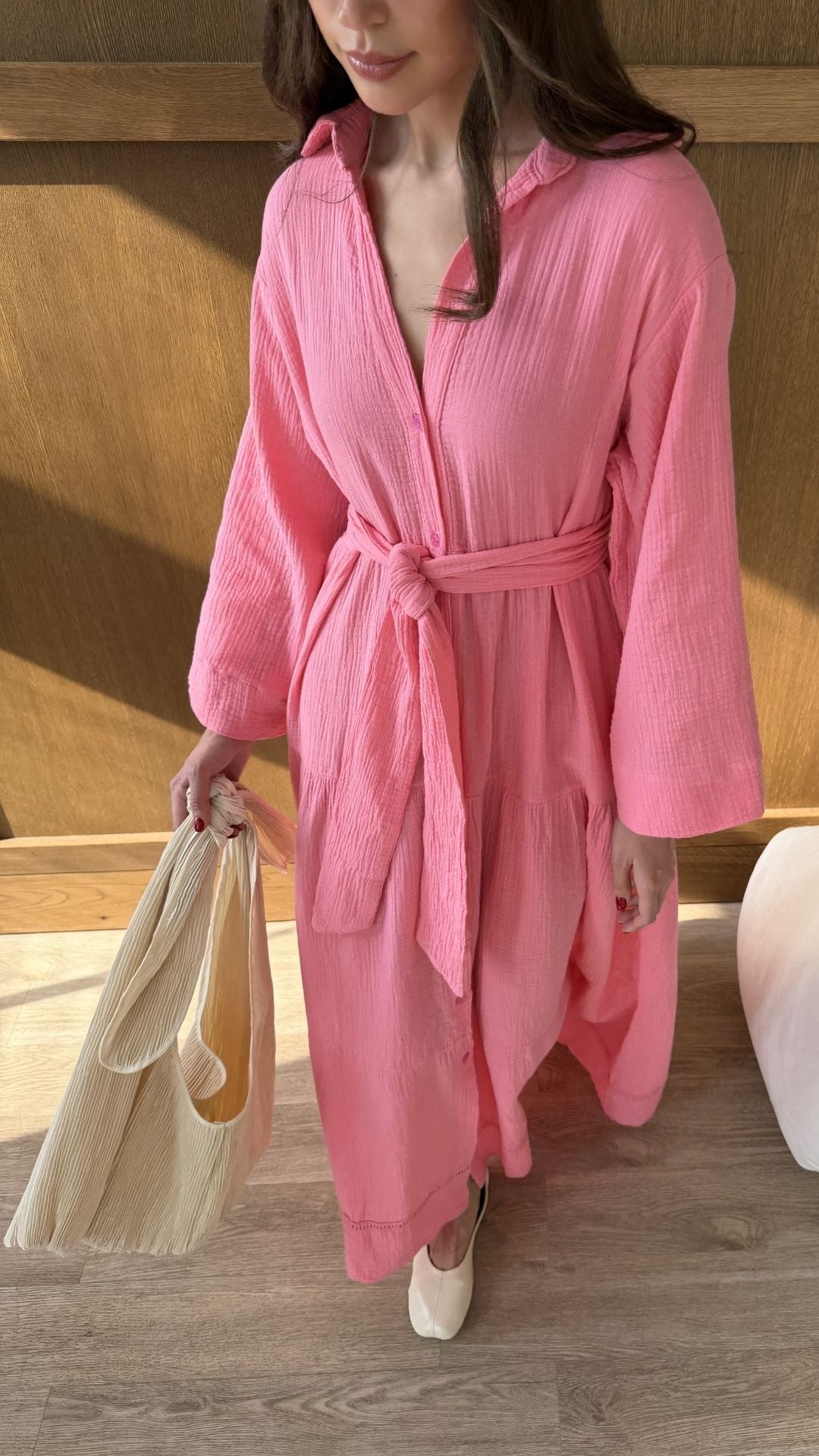 Marika Shirt Dress - Petunia