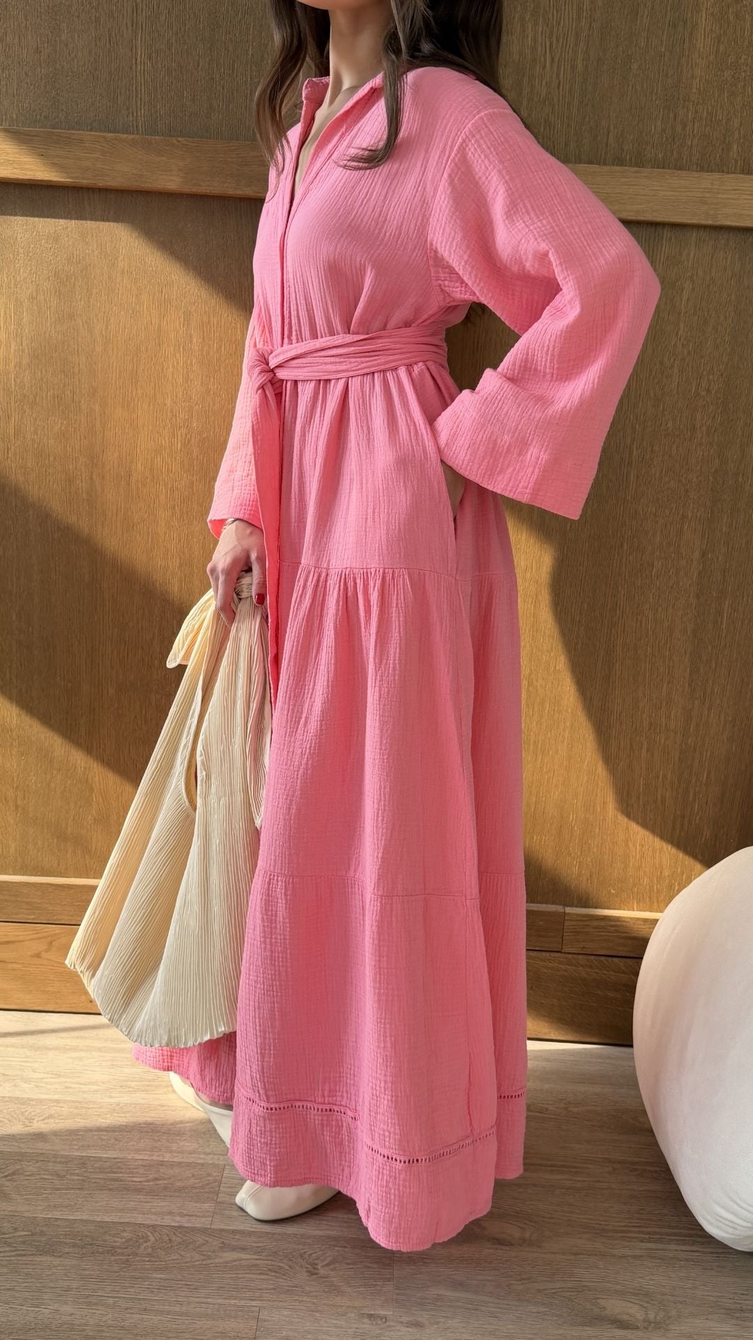 Marika Shirt Dress - Petunia
