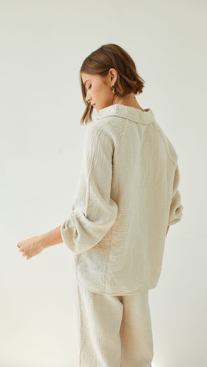 SELINA COTTON SET - SEASHELL