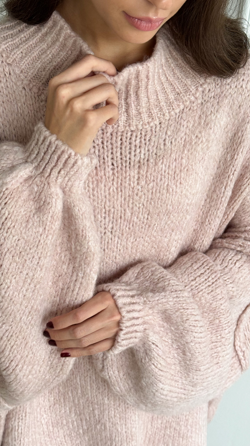 LAYLA SWEATER - ROSE