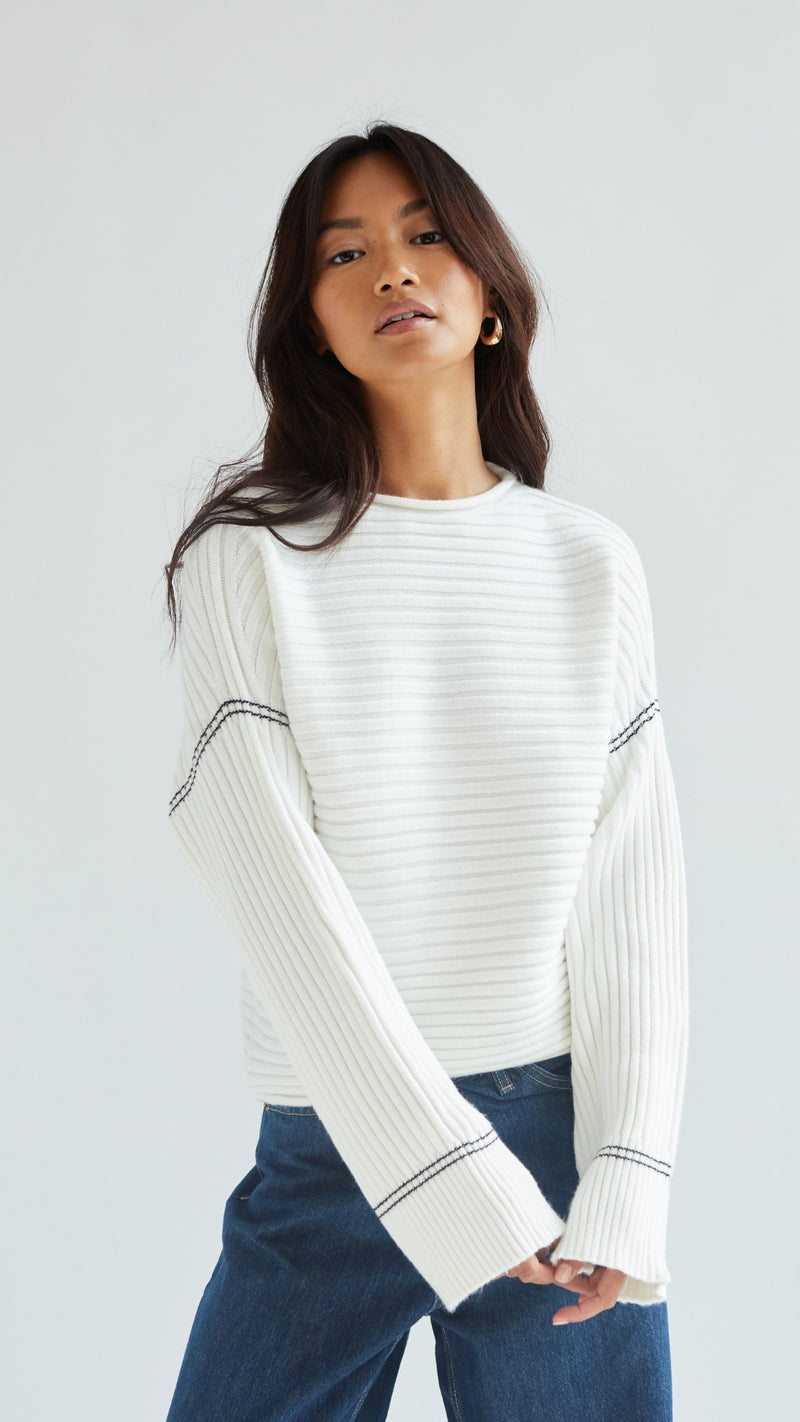 Anna Sweater - Ivory
