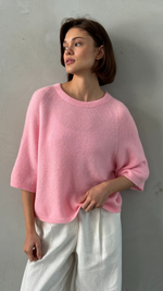 PIPER SWEATER - FLAMINGO