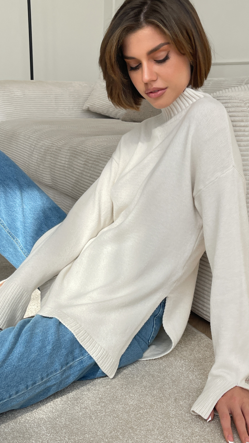 MONA SWEATER - IVORY