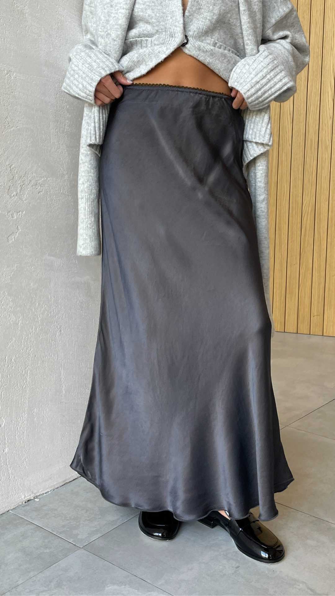 Sasha Skirt - Anthracite