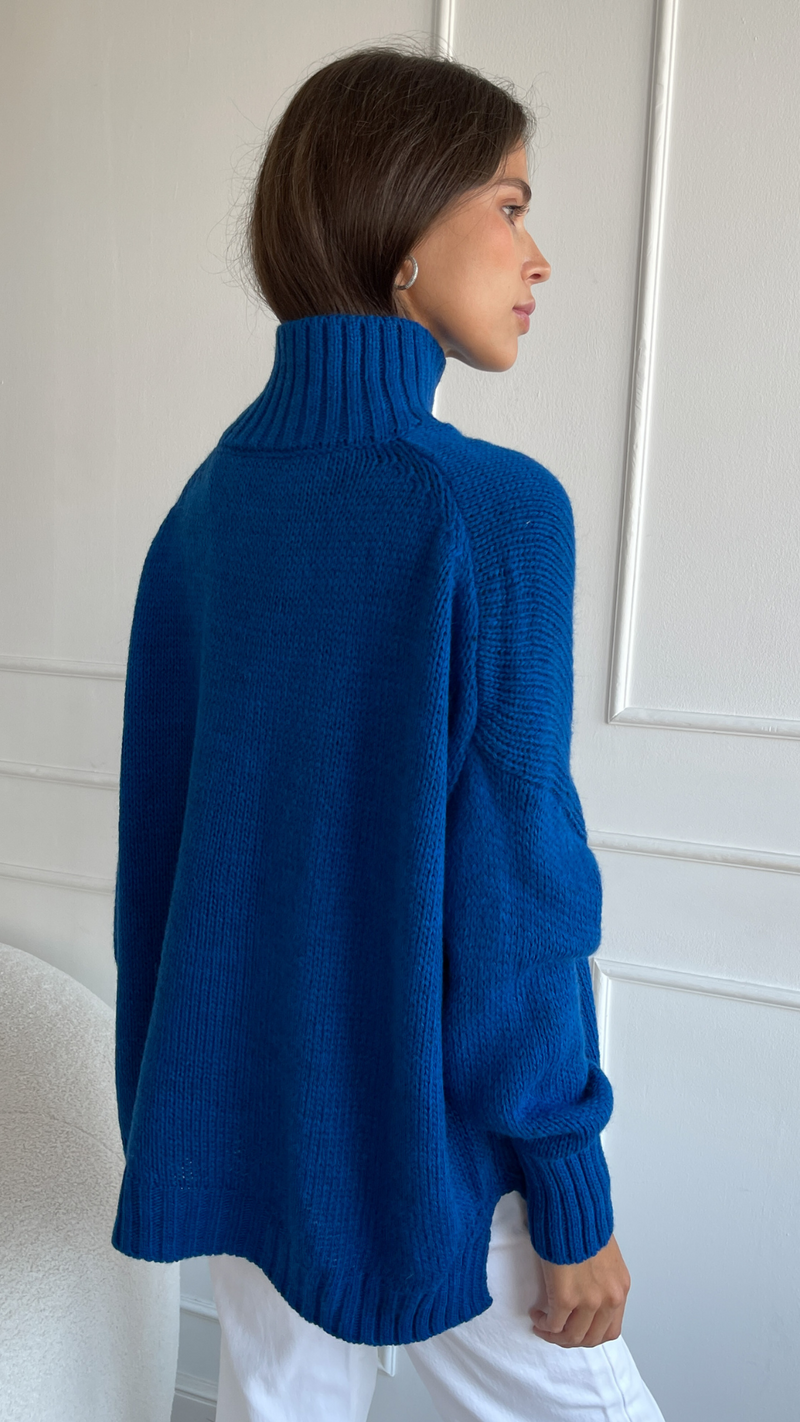 MARGOT SWEATER - KLEIN BLUE
