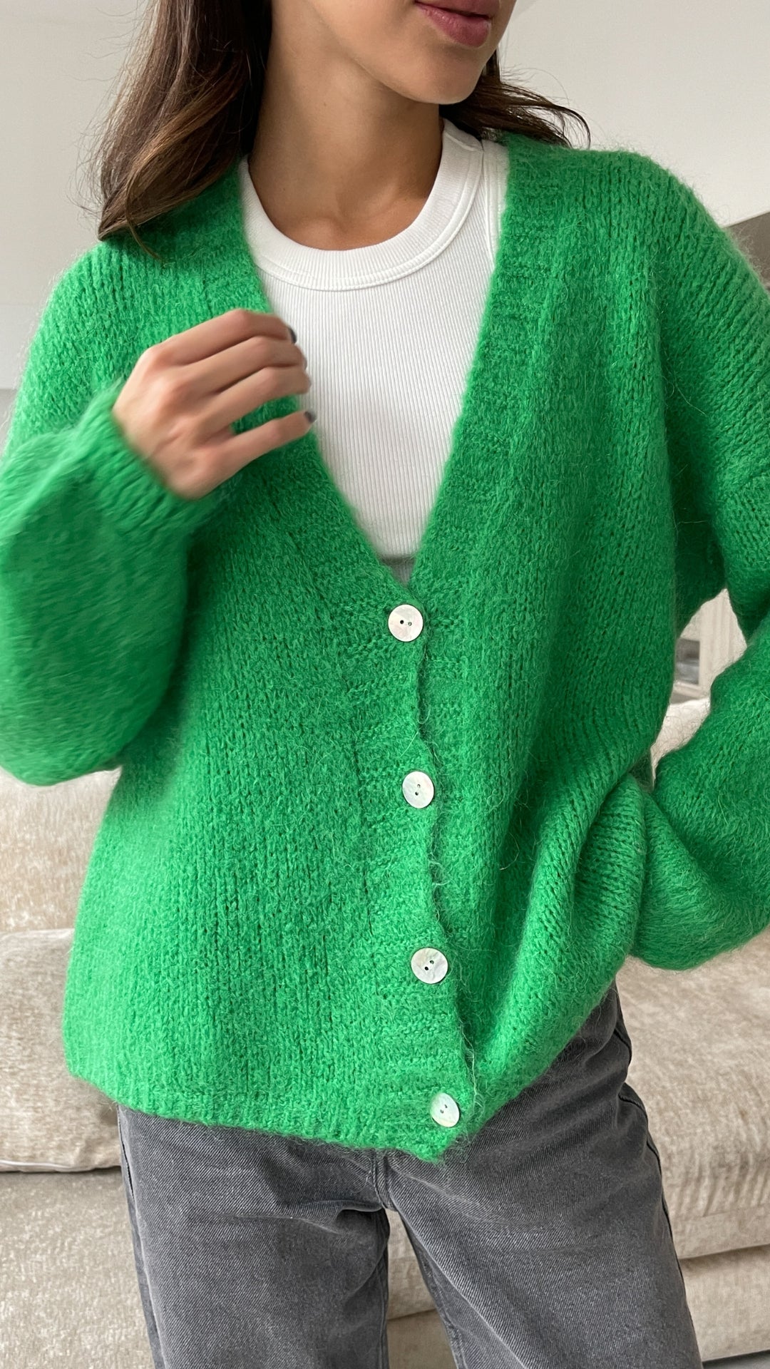 Ruby Cardigan - Green