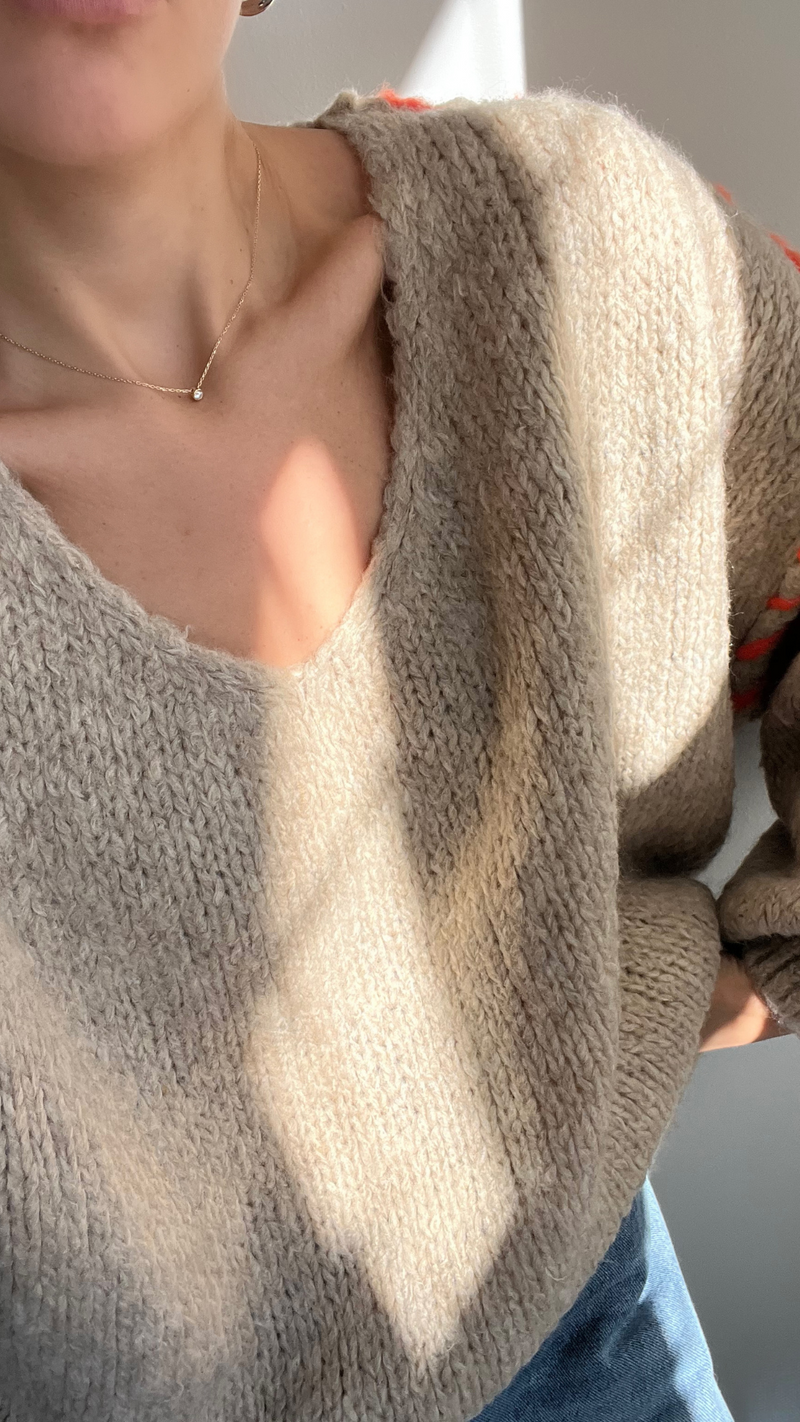 CORINNE SWEATER - OATMEAL