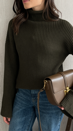 LETITIA SWEATER - SAGE LEAF