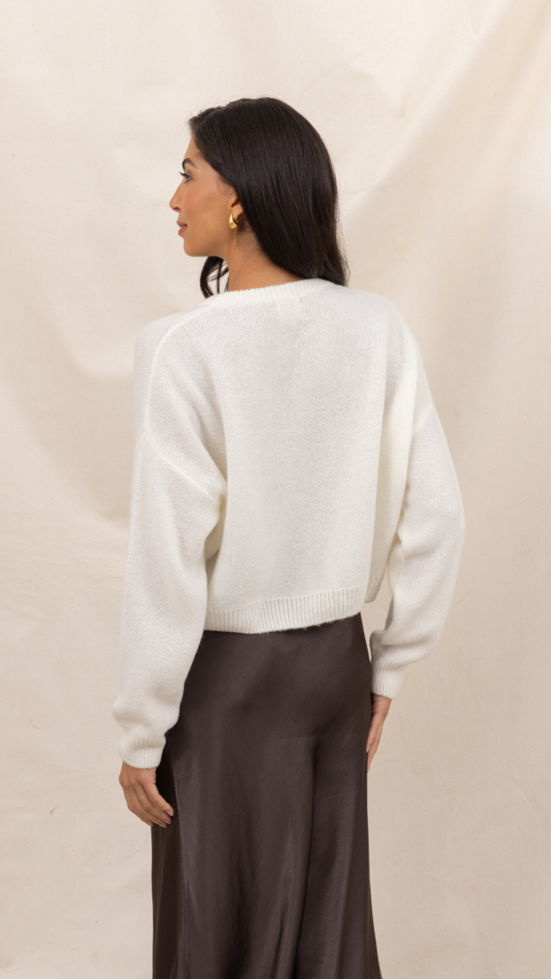 Carla Cardigan - Ivory