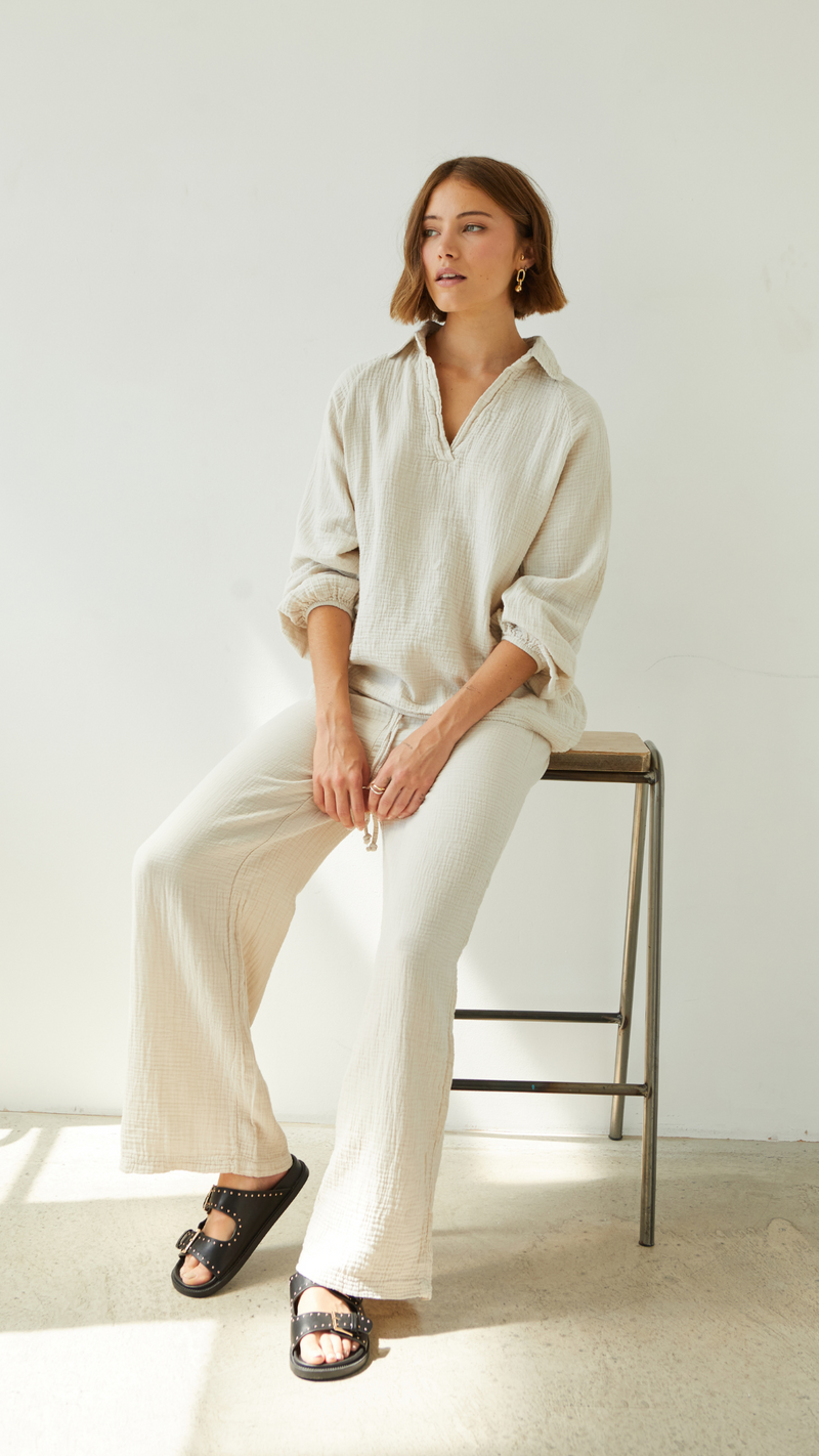 SELINA COTTON SET - SEASHELL