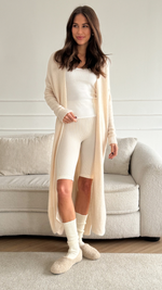 AMEERA CARDIGAN - IVORY