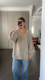 CORINNE SWEATER - OATMEAL