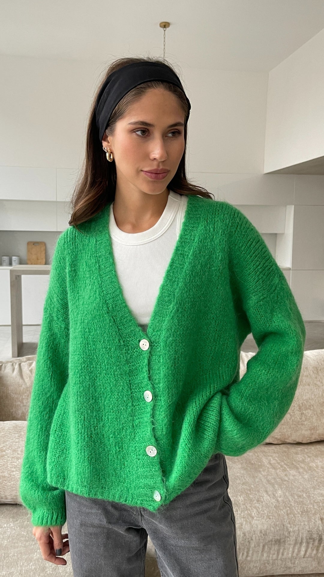 Ruby Cardigan - Green