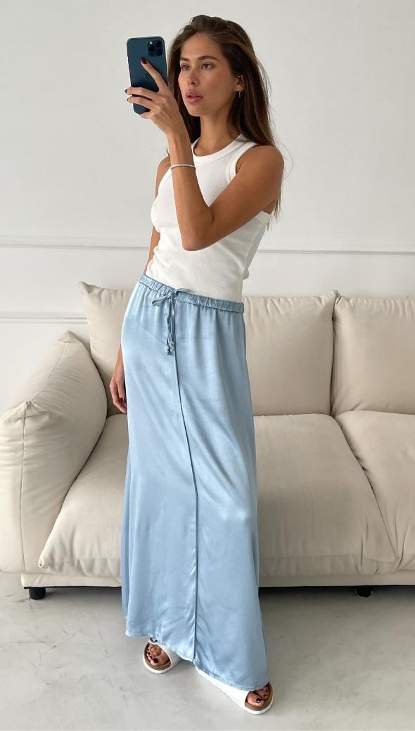 PHOEBE SKIRT - SKY BLUE