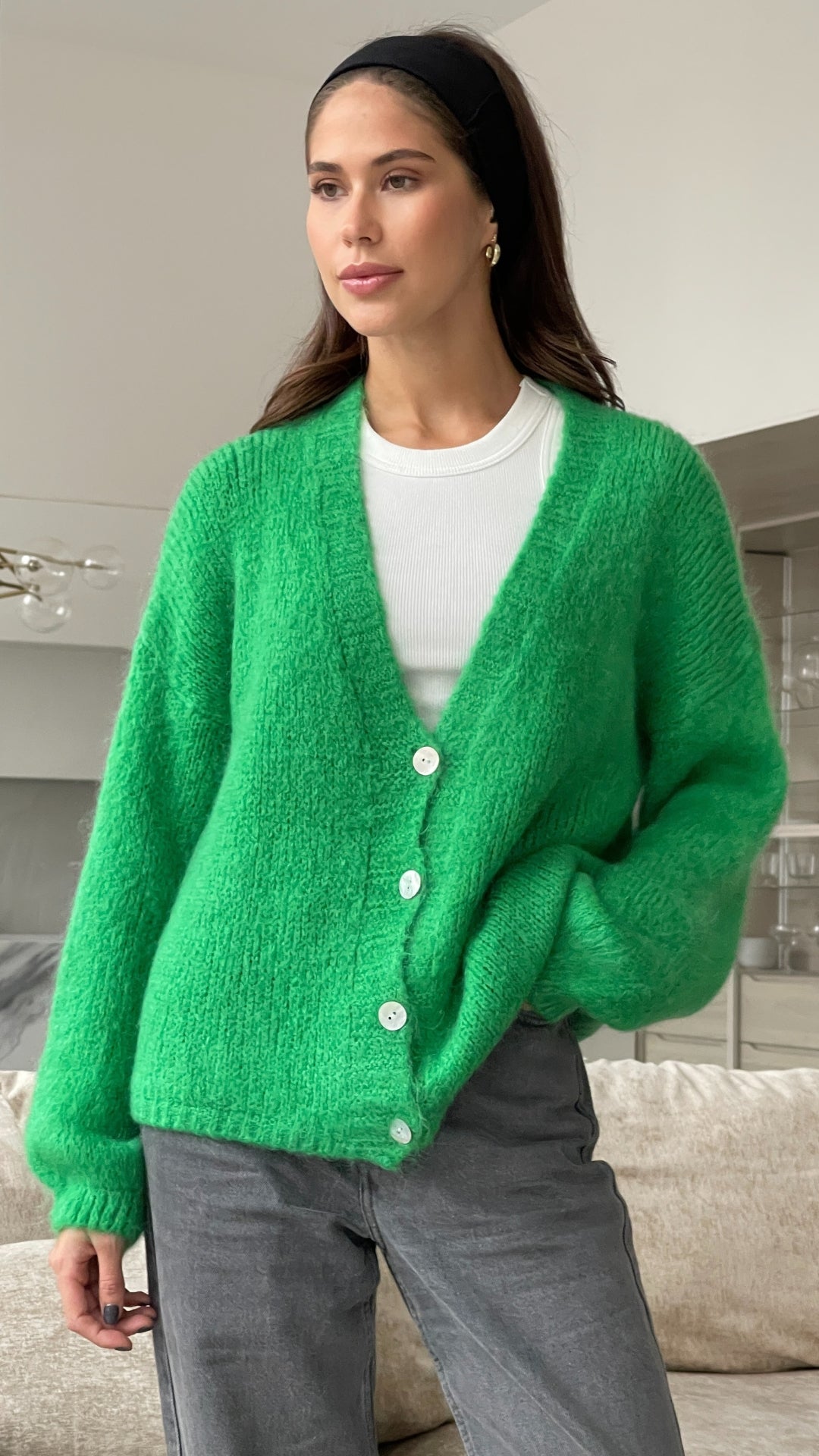 Ruby Cardigan - Green