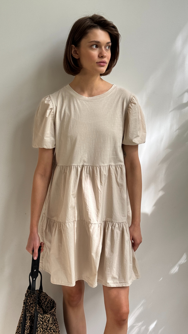MATILDA DRESS - ECRU