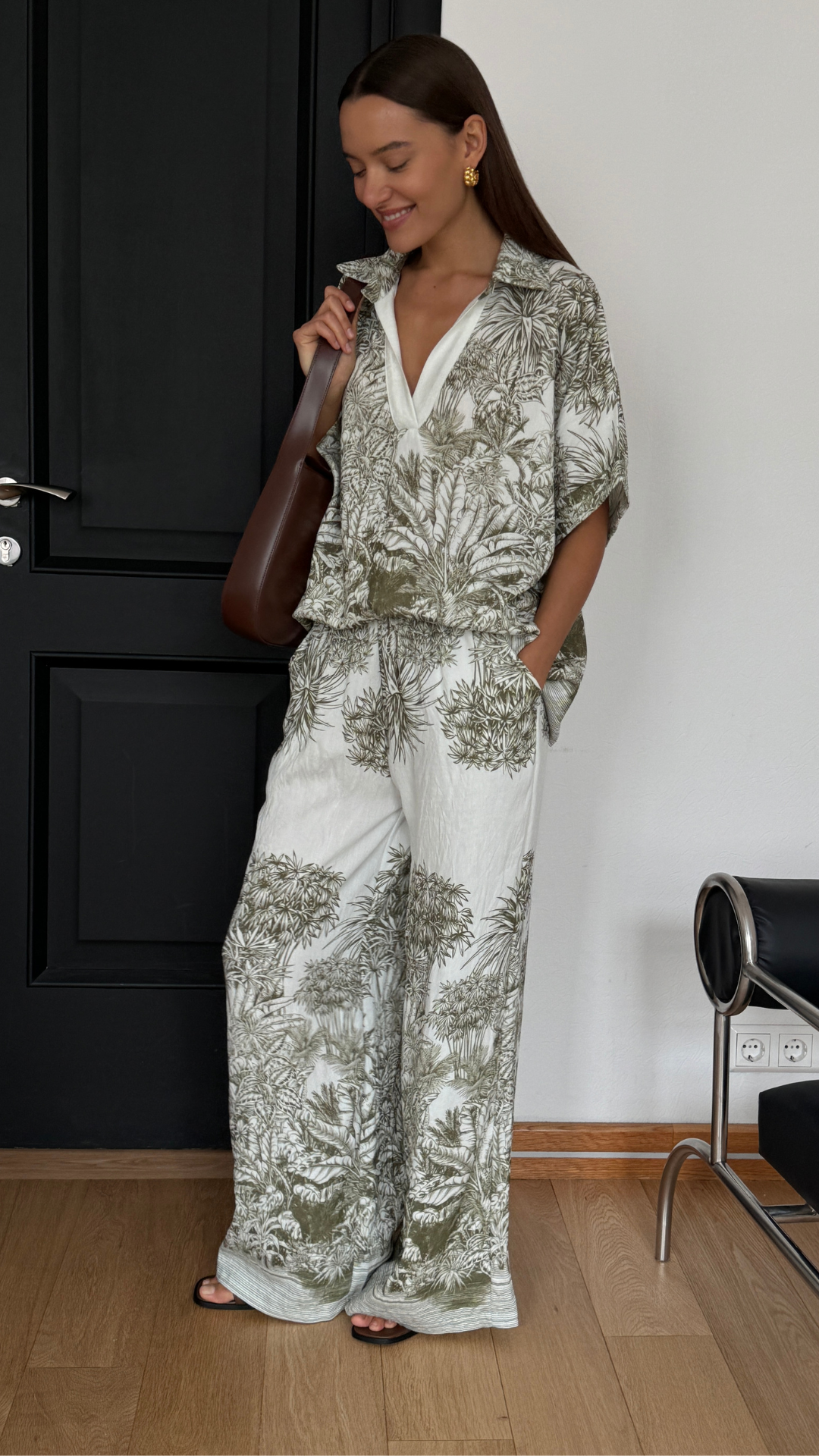 Stella Set - Khaki Print