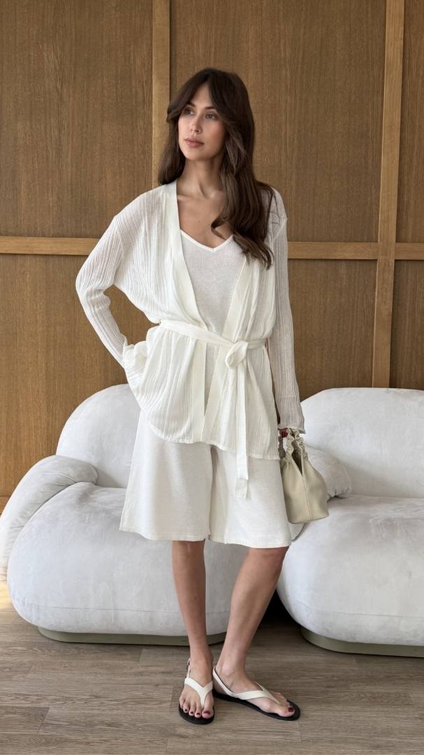 Olivia Cardigan - Ivory