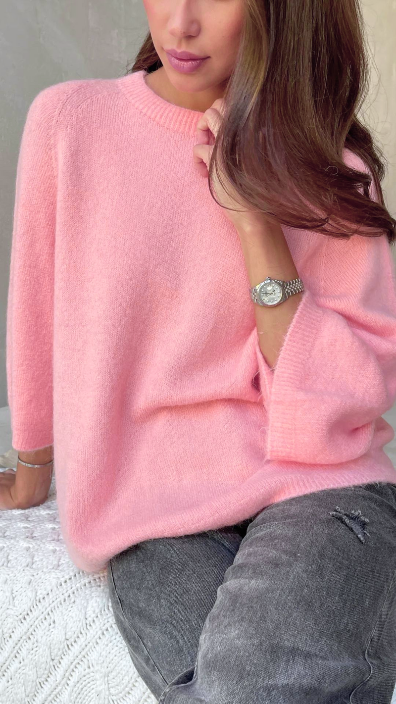 PIPER SWEATER - ROSE