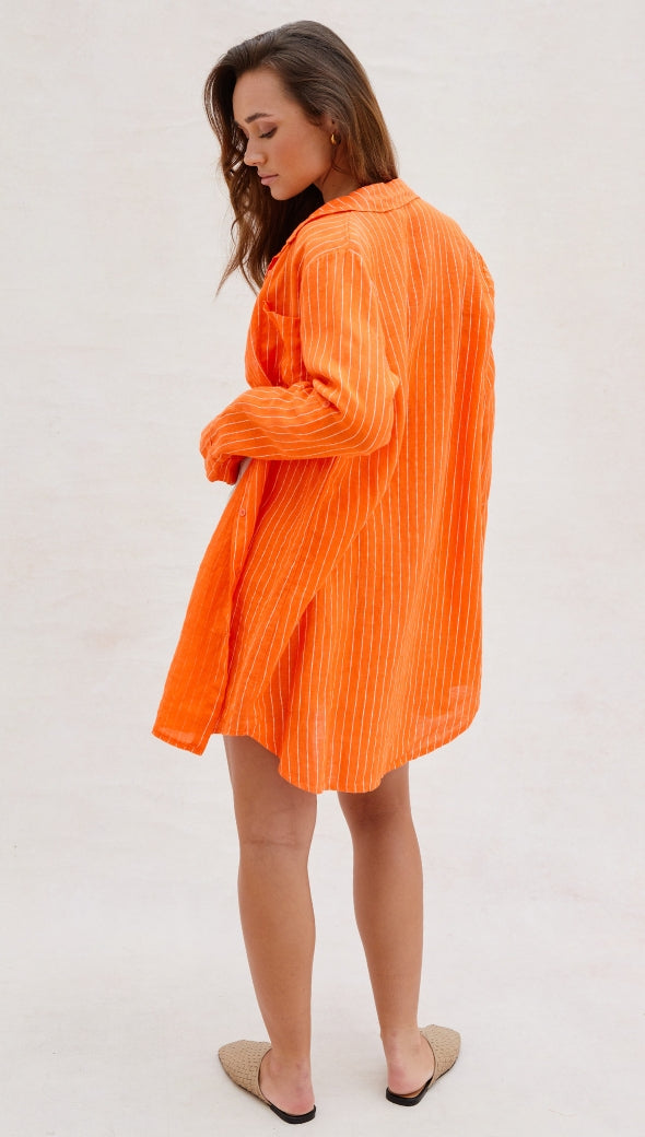 PROVENCE SHIRT - TANGERINE