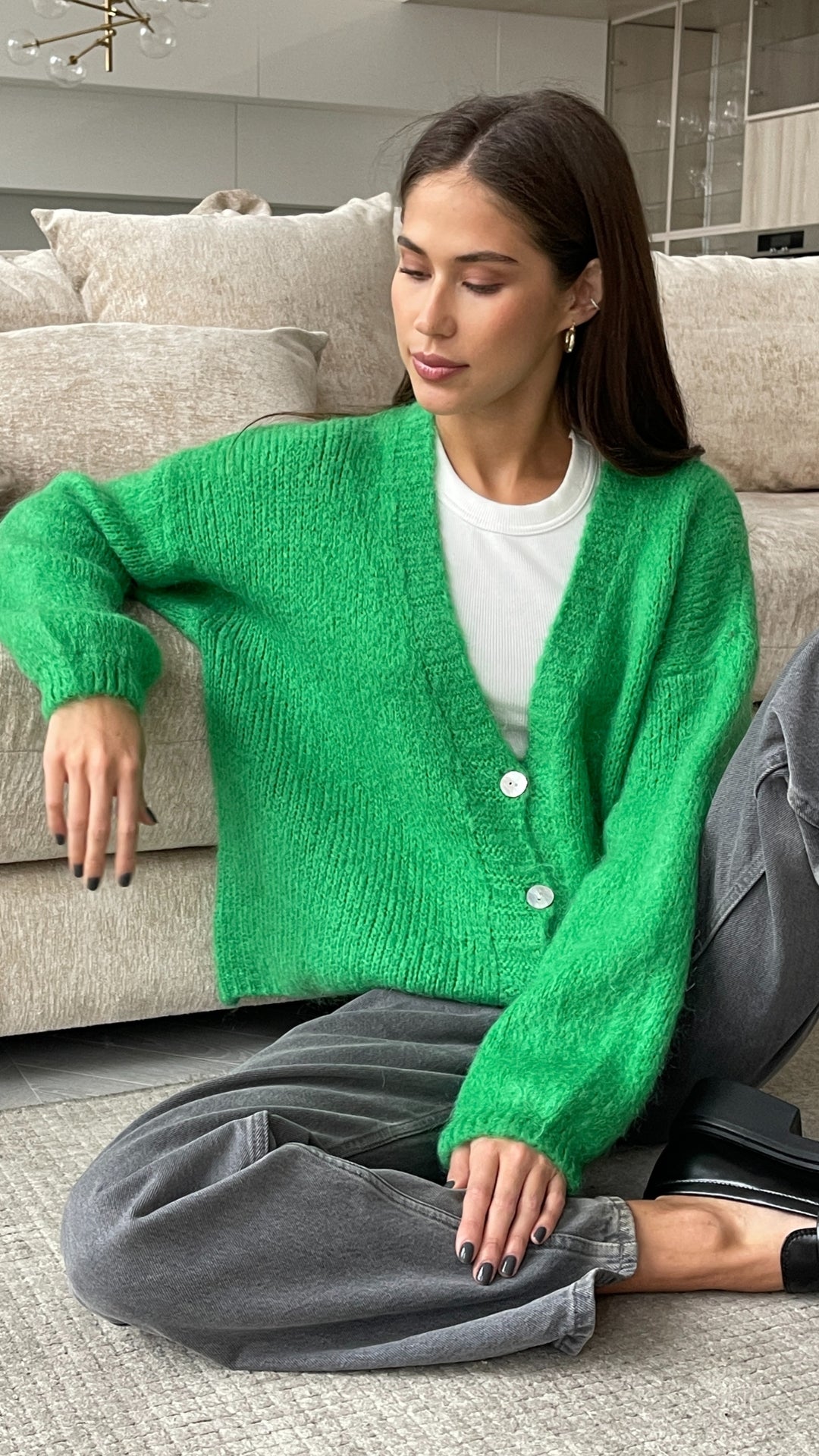Ruby Cardigan - Green