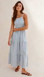 ZOYA DRESS - SKY PRINT