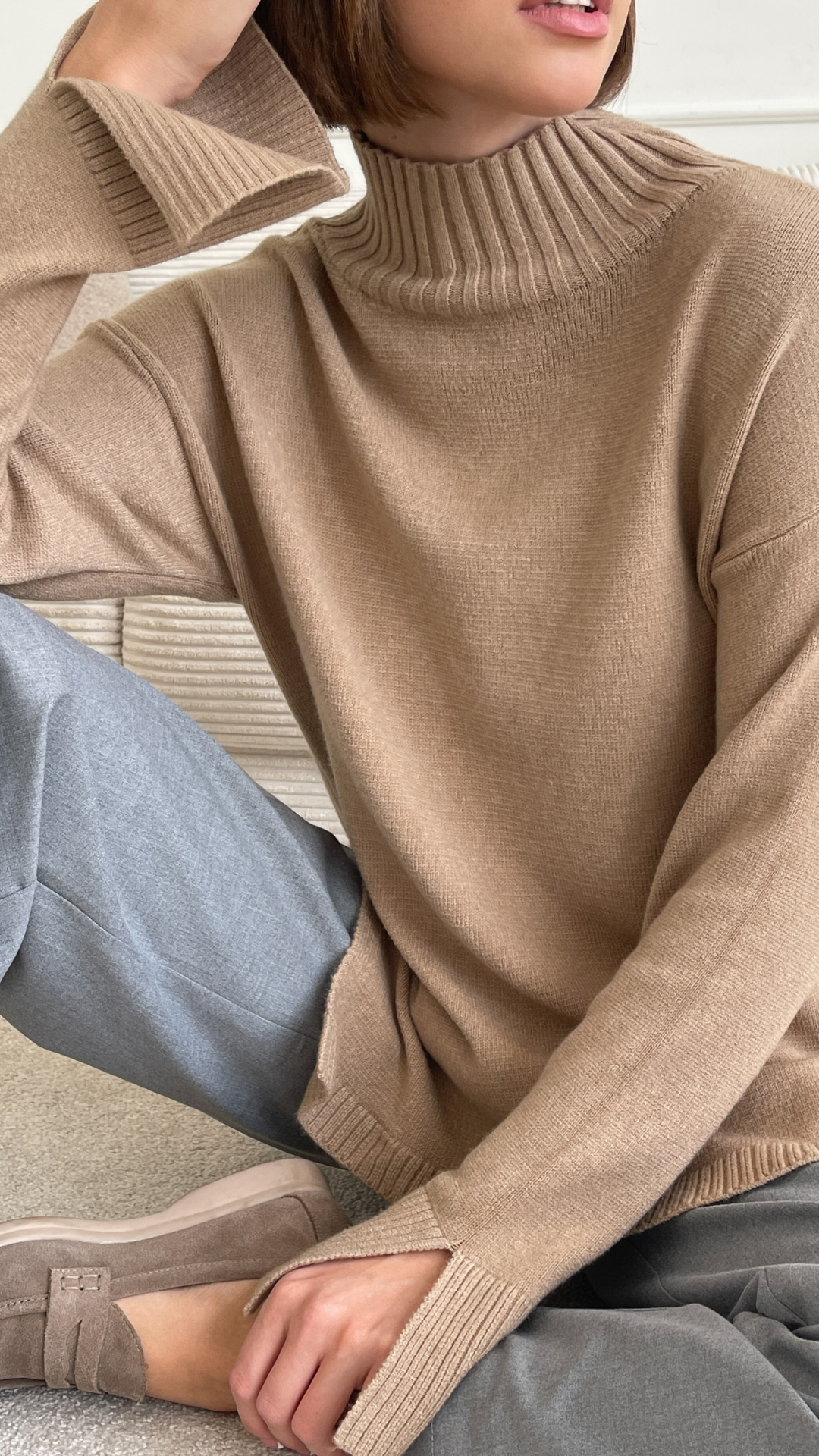 Mona Sweater - Camel