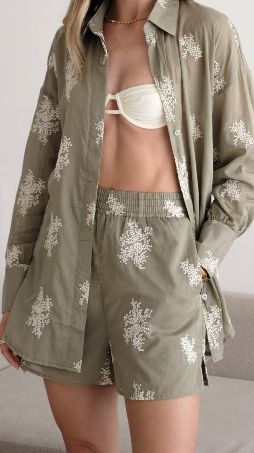 Celina Shorts - Olive