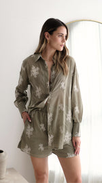 CELINA SHIRT - OLIVE
