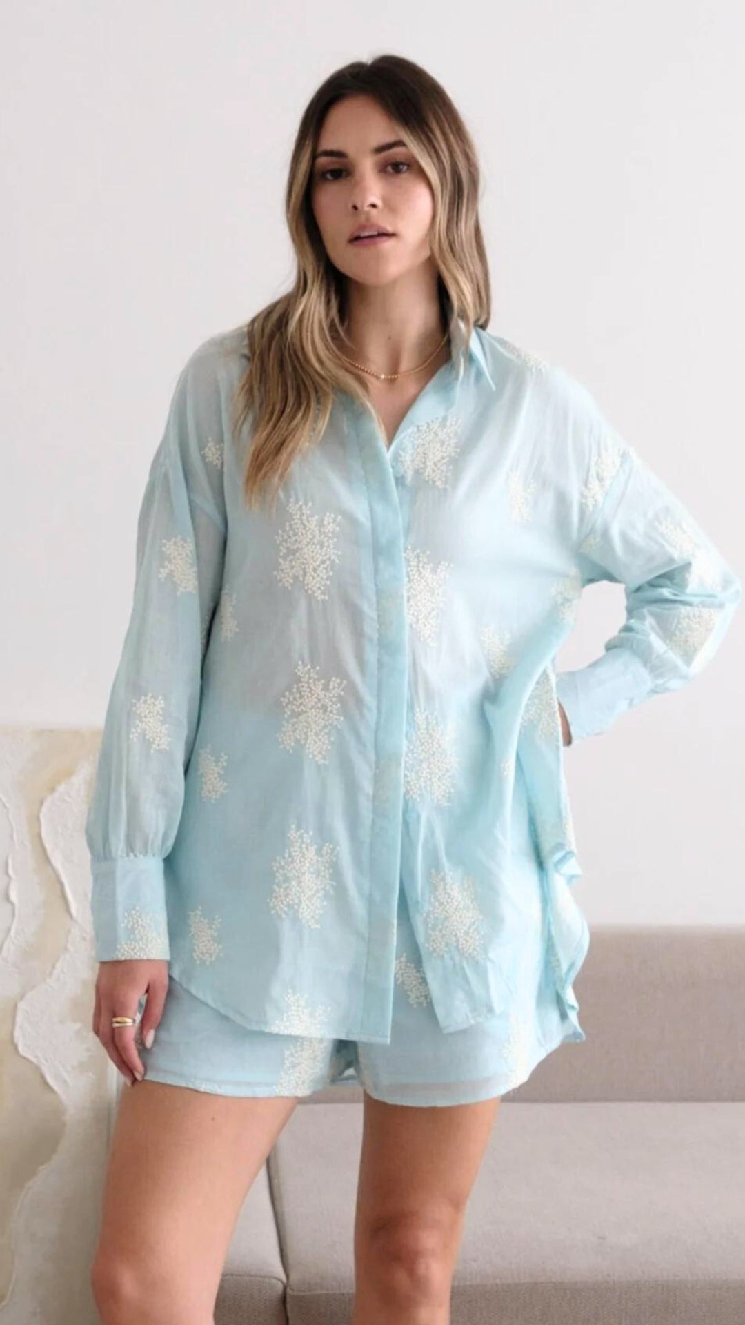 Celina Shirt - Blue