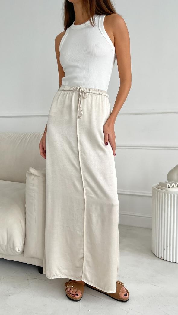 PHOEBE SKIRT - PEARL