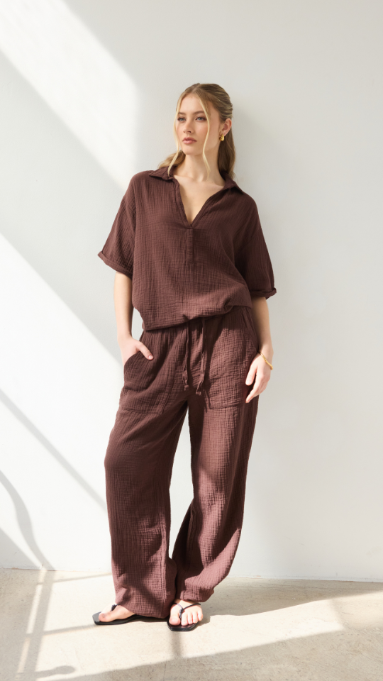 Lisa Trousers - Cacao