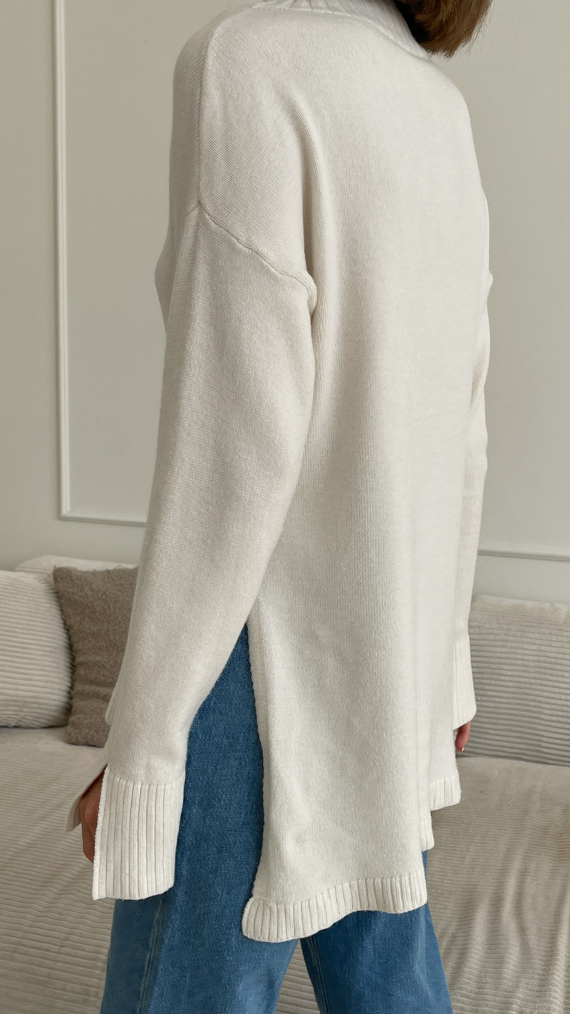MONA SWEATER - IVORY